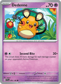 Dedenne 95/198 Scarlet & Violet English Pokémon card