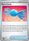 Rare Candy 191/198 Scarlet & Violet English Pokémon card