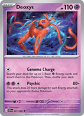 Deoxys 31/86 Chaos Rising English Pokémon card