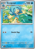 Simipour 18/86 Black Bolt English Pokémon card