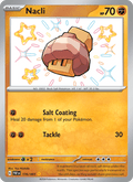 Nacli 176/91 Paldean Fates English Pokémon card