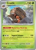 Crustle 12/182 Destined Rivals English Pokémon card