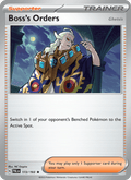 Boss's Orders (Ghetsis) 172/193 Paldea Evolved English Pokémon card