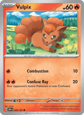 Vulpix 28/197 Obsidian Flames English Pokémon card