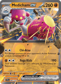 Medicham ex 80/142 Stellar Crown English Pokémon card