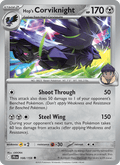 Hop's Corviknight 108/159 Journey Together English Pokémon card