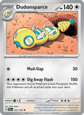 Dudunsparce 157/193 Paldea Evolved English Pokémon card