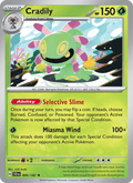 Cradily 6/142 Stellar Crown English Pokémon card