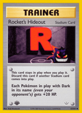 Rocket's Hideout 63 Neo Revelation English Pokemon card