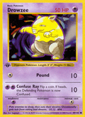 Drowzee 49/102 Base Set English Pokémon card