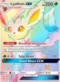 Leafeon GX 157/156 Ultra Prism English Pokémon card