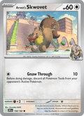 Arven's Skwovet 158/182 Destined Rivals English Pokémon card