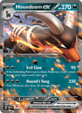 Houndoom ex 134/197 Obsidian Flames English Pokémon card