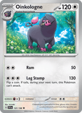 Oinkologne 157/198 Scarlet & Violet English Pokémon card