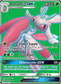 Lurantis GX 138/149 Sun & Moon Base Set English Pokémon card