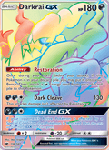 Darkrai GX 158/147 Burning Shadows English Pokémon card