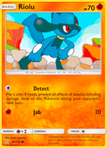 Riolu 66/156 Ultra Prism English Pokémon card