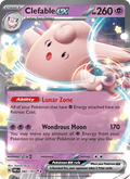 Clefable ex 82/197 Obsidian Flames English Pokémon card