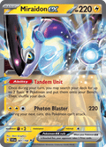 Miraidon ex 81/198 Scarlet & Violet English Pokémon card