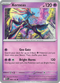 Xerneas 64/132 Mega Evolution English Pokémon card