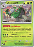 Chesnaught 7/86 Chaos Rising English Pokémon card