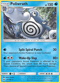 Poliwrath 32/149 Sun & Moon Base Set English Pokémon card
