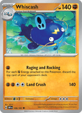 Whiscash 109/197 Obsidian Flames English Pokémon card