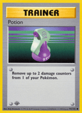 Potion 94/102 Base Set English Pokémon card