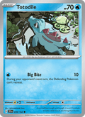 Totodile 39/162 Temporal Forces English Pokémon card