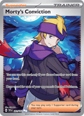 Morty's Conviction 201/162 Temporal Forces English Pokémon card