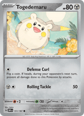 Togedemaru 151/197 Obsidian Flames English Pokémon card