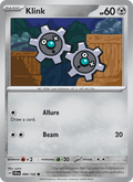 Klink 99/142 Stellar Crown English Pokémon card