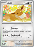 Eevee 135/167 Twilight Masquerade English Pokémon card