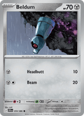 Beldum 59/86 Chaos Rising English Pokémon card