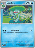 Lombre 36/159 Journey Together English Pokémon card