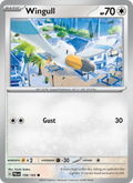 Wingull 158/193 Paldea Evolved English Pokémon card