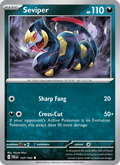 Seviper 137/193 Paldea Evolved English Pokémon card