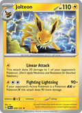 Jolteon 29/131 Prismatic Evolutions English Pokémon card