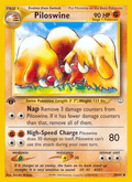 Piloswine 36 Neo Revelation English Pokemon card