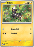 Blitzle 31/86 White Flare English Pokémon card