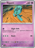 Elgyem 40/86 Black Bolt English Pokémon card
