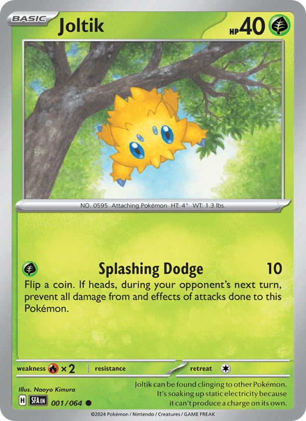 Joltik 1/64 Shrouded Fable English Pokémon card