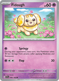 Fidough 98/198 Scarlet & Violet English Pokémon card