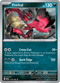 Yveltal 118/182 Paradox Rift English Pokémon card