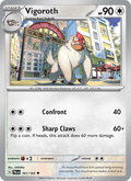 Vigoroth 161/193 Paldea Evolved English Pokémon card