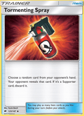 Tormenting Spray 125/147 Burning Shadows English Pokémon card