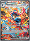 Greninja ex 214/167 Twilight Masquerade English Pokémon card