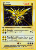 Zapdos 16/102 Base Set English Pokémon card