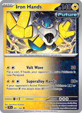 Iron Hands 61/162 Temporal Forces English Pokémon card