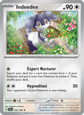 Indeedee 153/198 Scarlet & Violet English Pokémon card